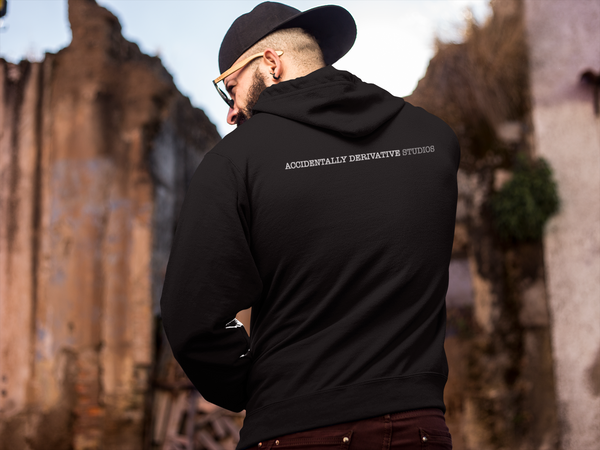 AD Studios Pocket Logo Hoodie With Back Design